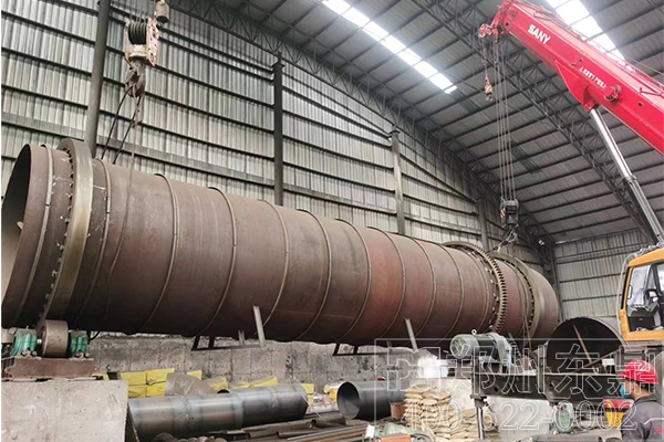 內(nèi)蒙古達(dá)旗煤泥烘干機(jī)項目安裝