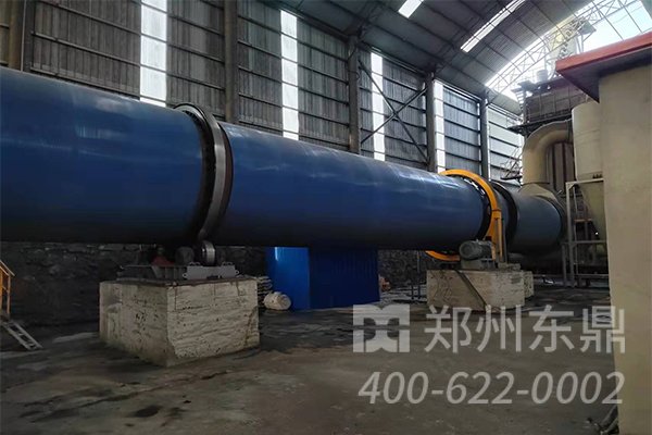 內蒙古鄂爾多斯準基煤泥烘干機生產線運行現場